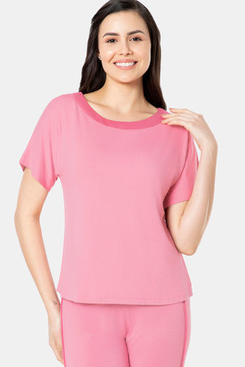 Buy Amante Rayon Lounge Top - Cashmere Rose
